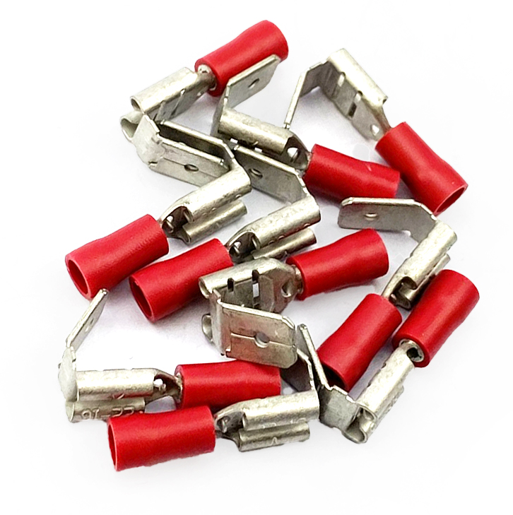 TERMINAL RED PIGGY BACK SPADE, / PACK OF 10 thumbnail 3