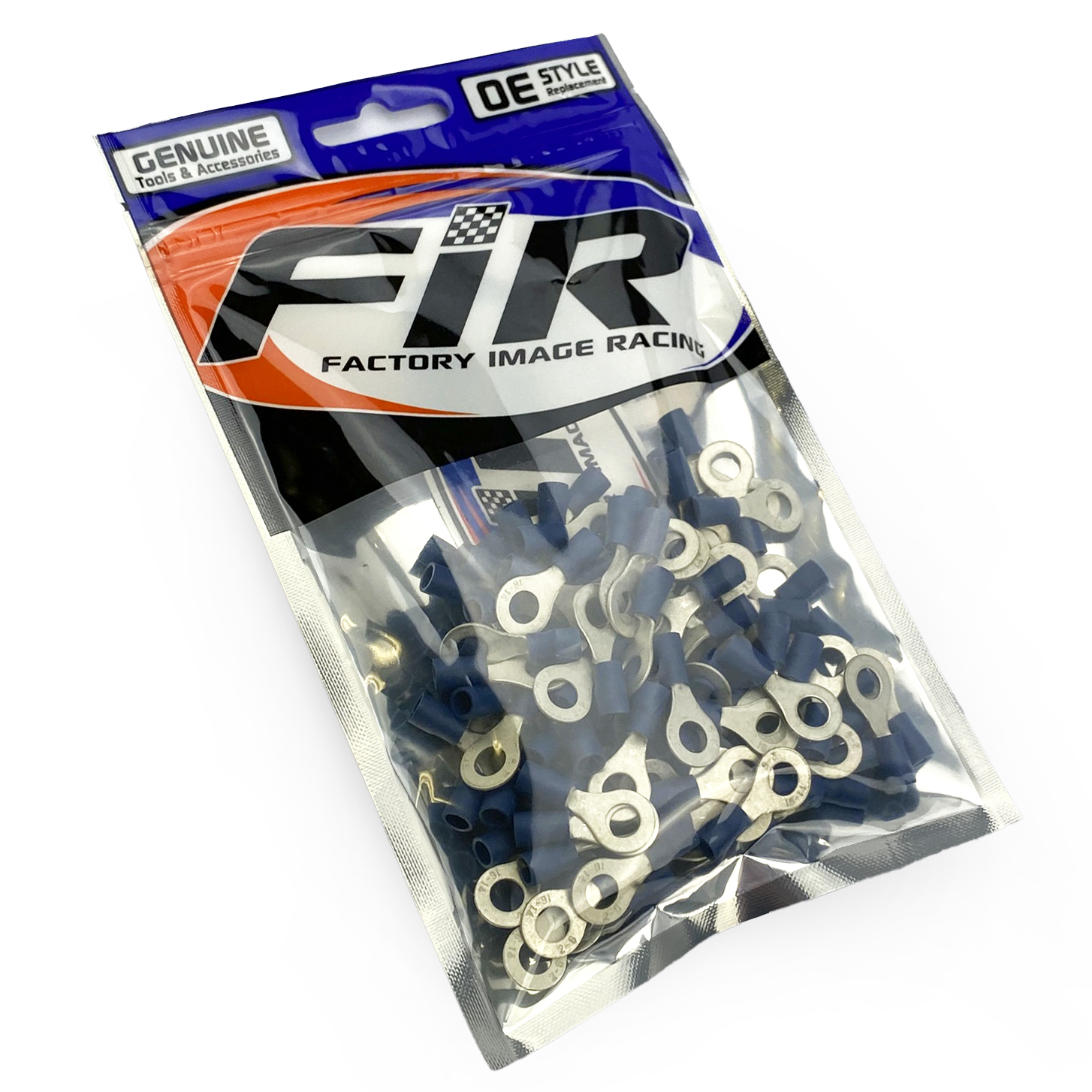 TERMINAL BLUE 6mm RING PK100, PACK OF 100 / thumbnail 2