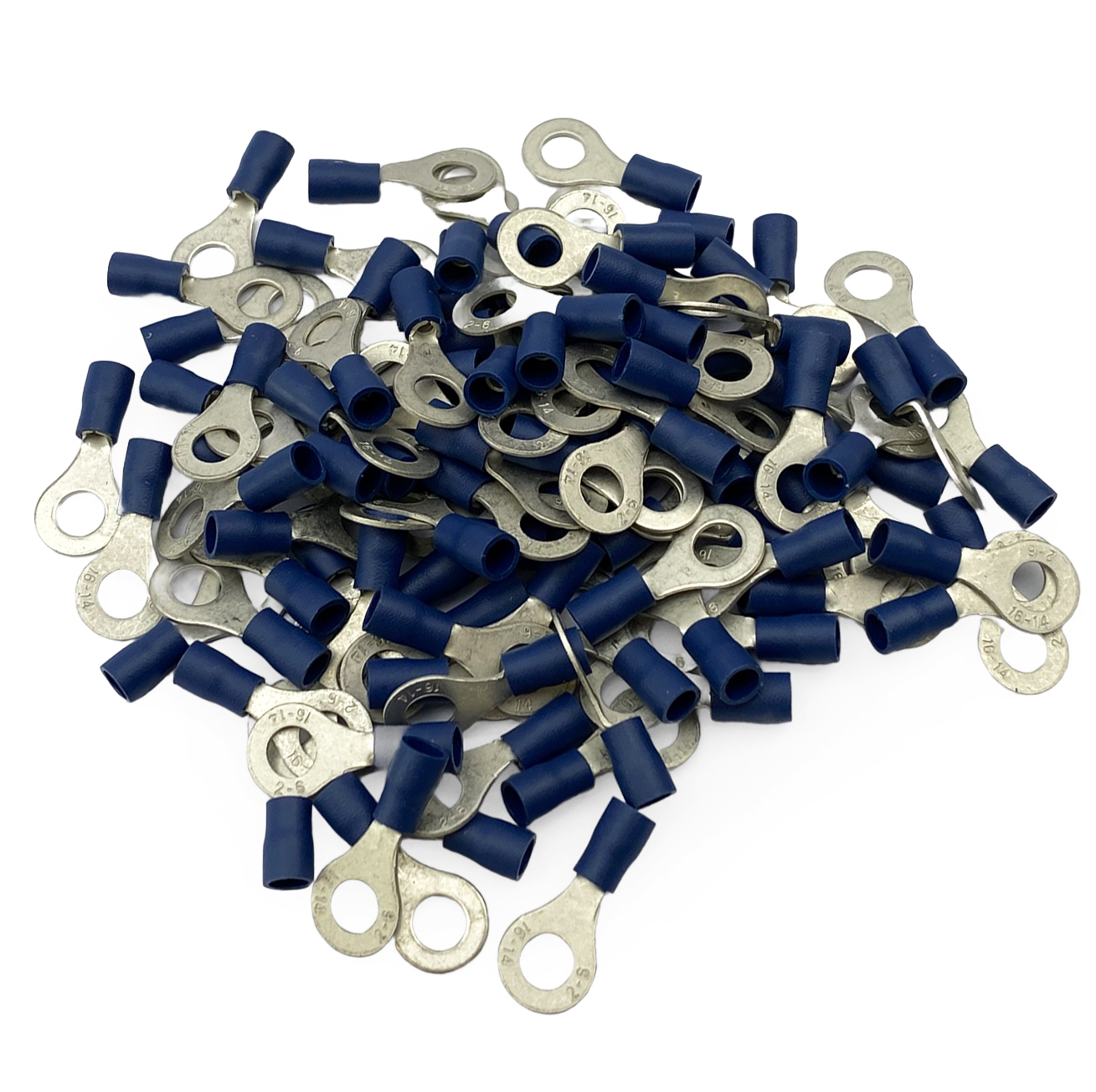 TERMINAL BLUE 6mm RING PK100, PACK OF 100 / thumbnail 3