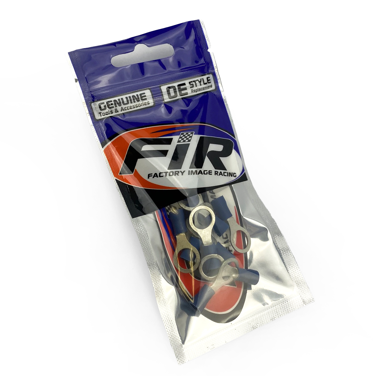 TERMINAL BLUE 8mm RING PK10, PACK OF 10 thumbnail 2
