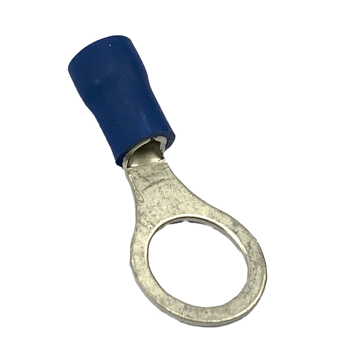 TERMINAL BLUE 8mm RING PK10, PACK OF 10 thumbnail 3