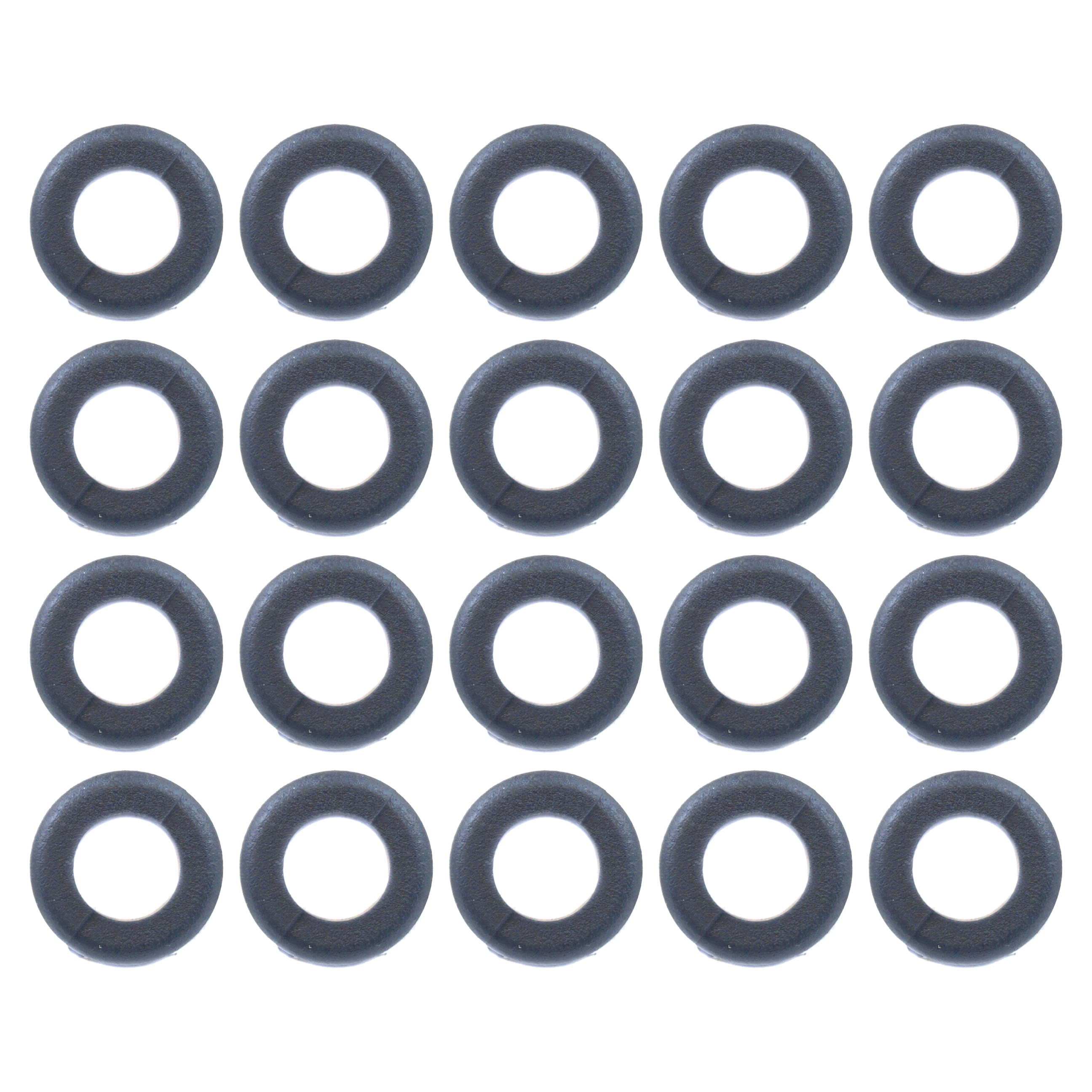 9MM RUBBER GROMMET WIRING, PACK OF 20 image 1