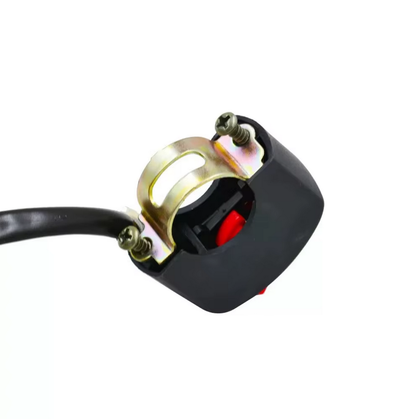SWITCH PUSH OFF ON KILL UNIVERSAL 12V 22mm HANDLEBAR thumbnail 3