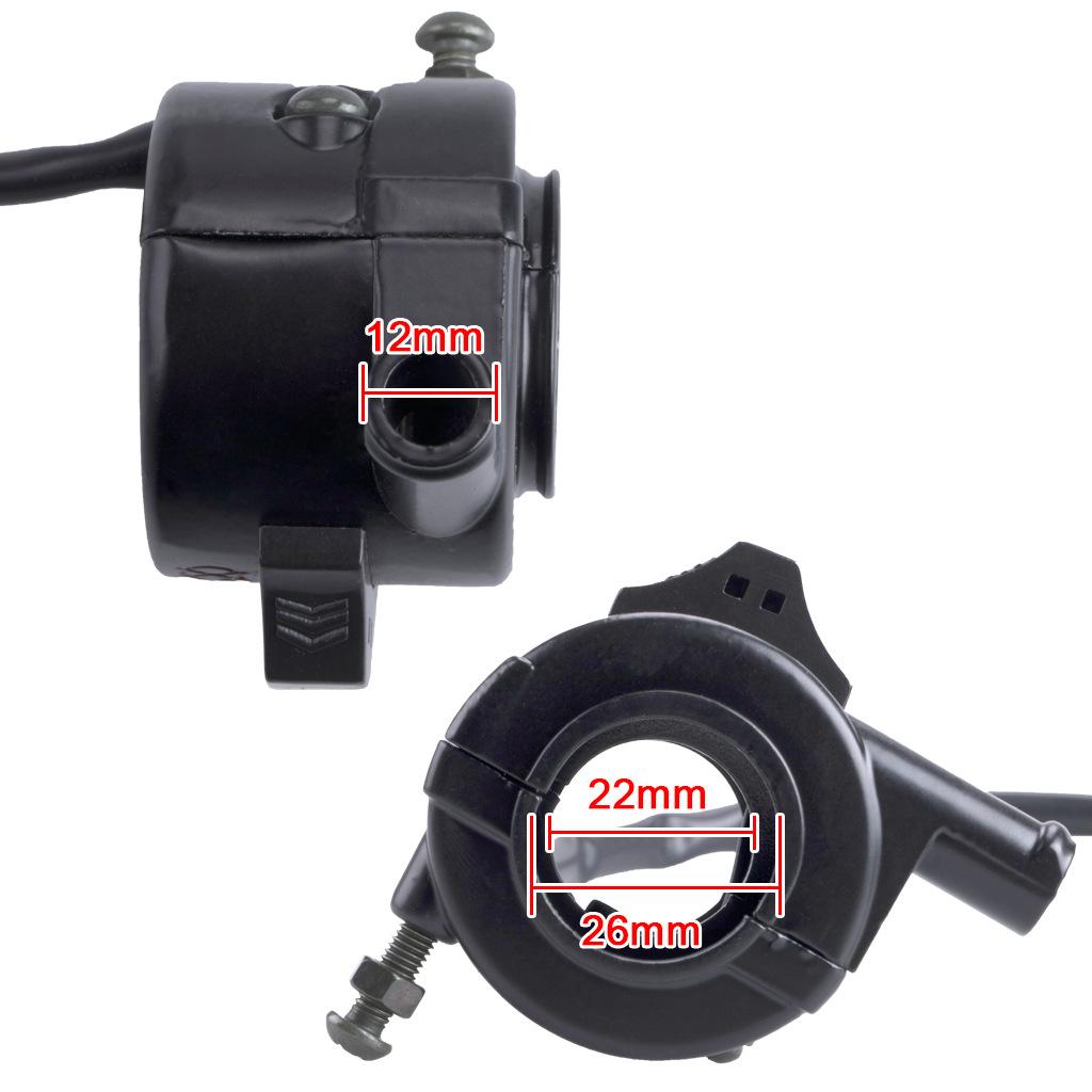 KILL SWITCH THROTTLE HOUSING CASE 83-06 YAMAHA BW PW PY 80 21W-83976-00-00 thumbnail 3