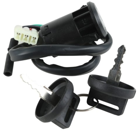 IGNITION SWITCH KEY 1990-2013 HONDA TRX 200 250 400 EX TE 35100-HM8-000 thumbnail 2