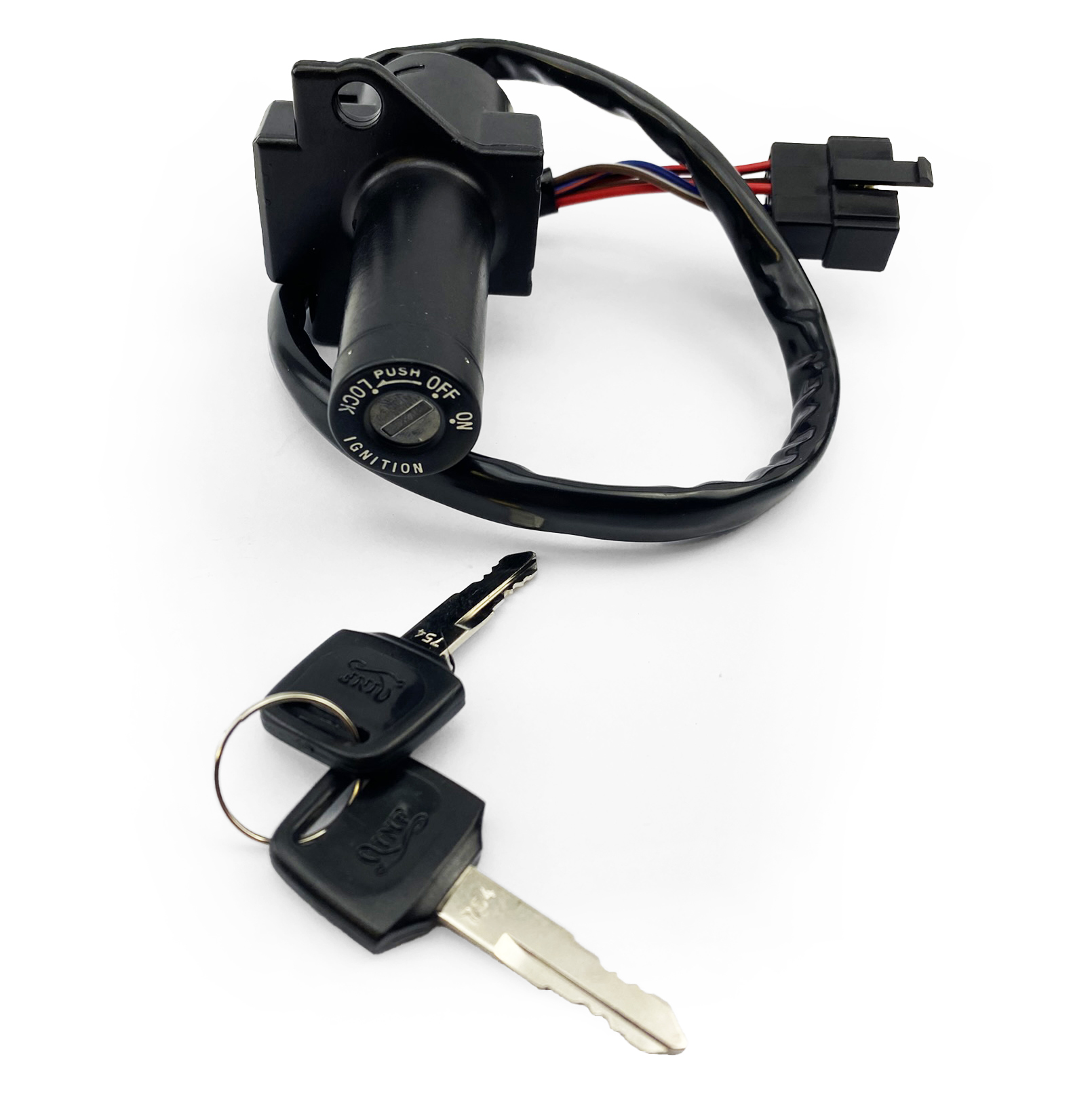 SWITCH IGNITION HON CB 84-90, 35100-MB0-007, HONDA, ROAD thumbnail 2