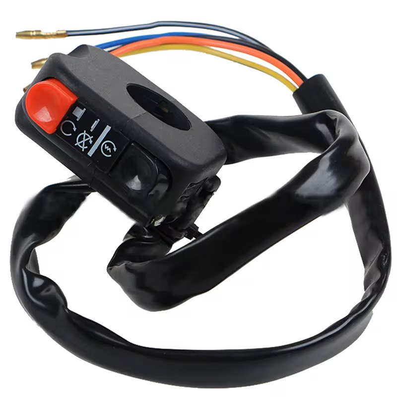 SWITCH RIGHT UNIVERSAL 5 WIRES START KILL BUTTON image 1