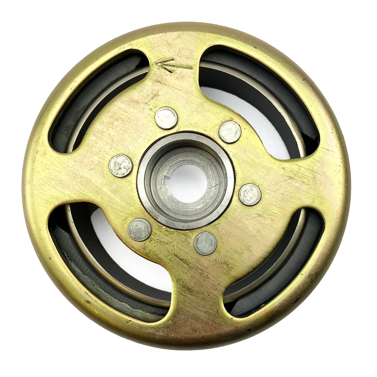 FLYWHEEL ONLY 95-03 YAMAHA PW 80 Y-ZINGER 21W-85550-21-00 thumbnail 2
