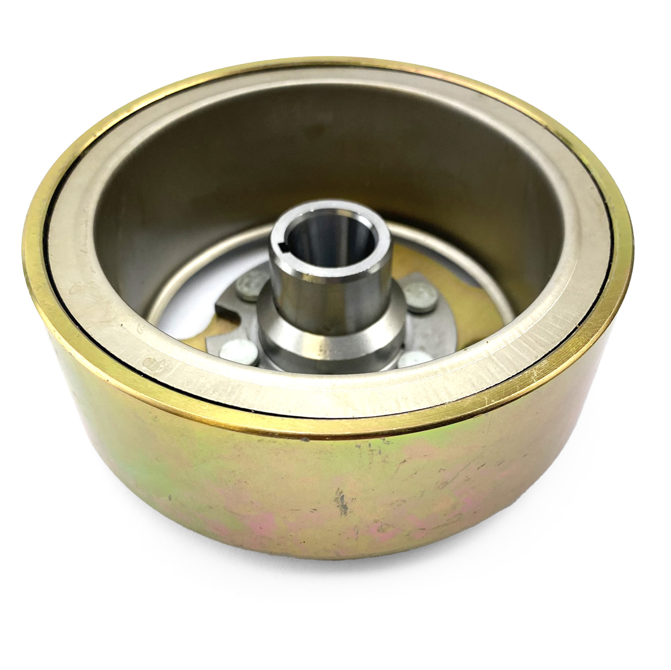 FLYWHEEL ONLY 95-03 YAMAHA PW 80 Y-ZINGER 21W-85550-21-00 image 1