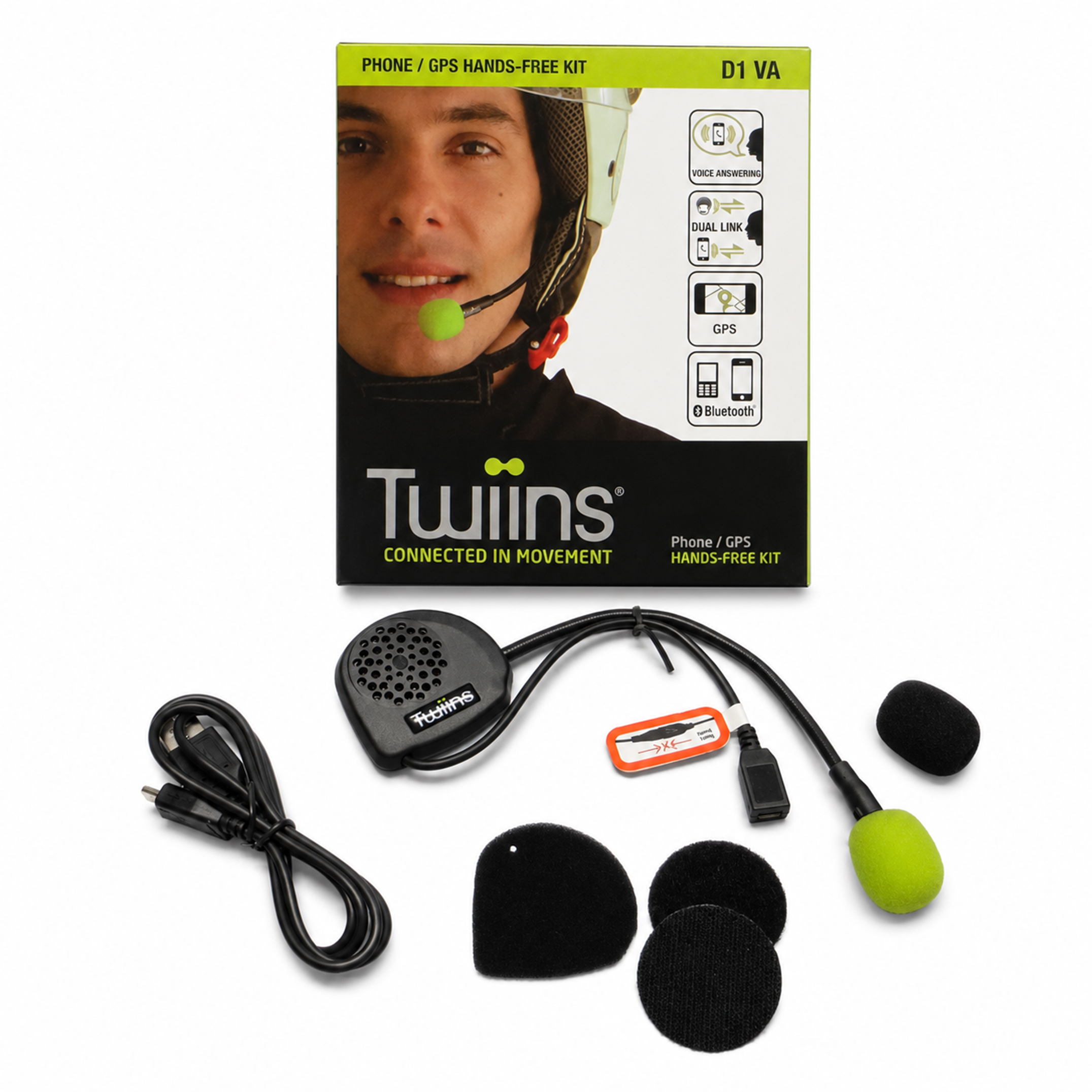 INTERCOM PHONE/GPS HF, KIT D1VA HANDSFREE image 1
