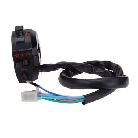 SWITCH LEFT SWITCH LIGHT TURN SIGNAL HORN HONDA XL XR 250 400 650 XR600 thumbnail 4