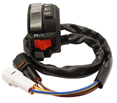 LEFT START STOP HEADLIGHT SWITCH YAMAHA RAPTOR KODIAK 450 700 YFZ450R YFZ450X 1S3-83973-11-00 thumbnail 2
