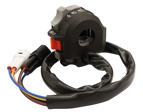 LEFT START STOP HEADLIGHT SWITCH YAMAHA RAPTOR KODIAK 450 700 YFZ450R YFZ450X 1S3-83973-11-00 thumbnail 3
