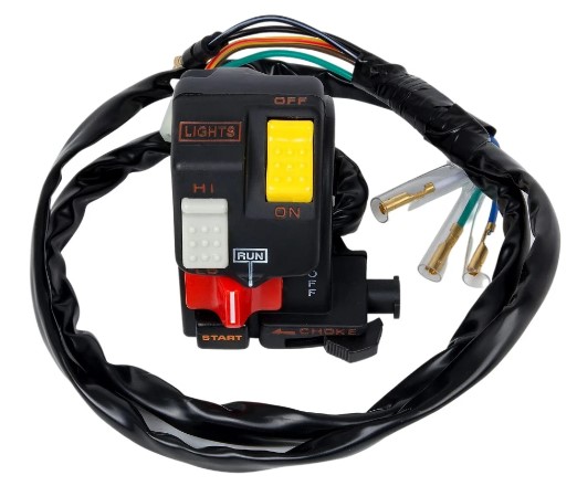 L/H START LIGHT KILL SWITCH 88-95 HONDA TRX300 35020-HC4-004 LEFT HAND SIDE thumbnail 2