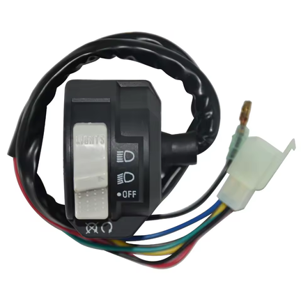 LEFT HANDLEBAR SWITCH 93-01 YAMAHA BIG BEAR MOTO-4 WARRIOR WOLVERINE KODIAK GRIZZLY 350 400 600 thumbnail 3