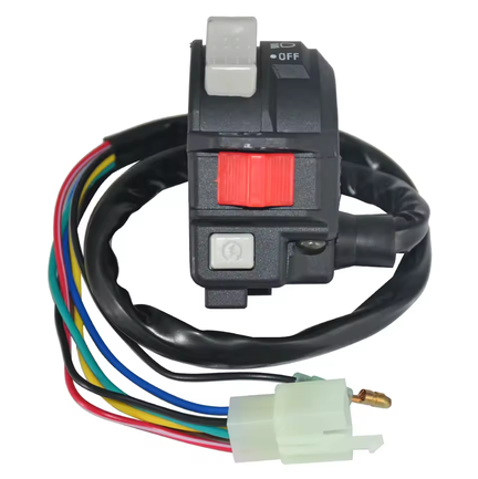 LEFT HANDLEBAR SWITCH 93-01 YAMAHA BIG BEAR MOTO-4 WARRIOR WOLVERINE KODIAK GRIZZLY 350 400 600