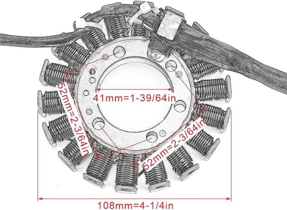 STATOR 06-09 SUZUKI LT-R 450 32101-45G10 32101-45G00 32101-45G11 thumbnail 3
