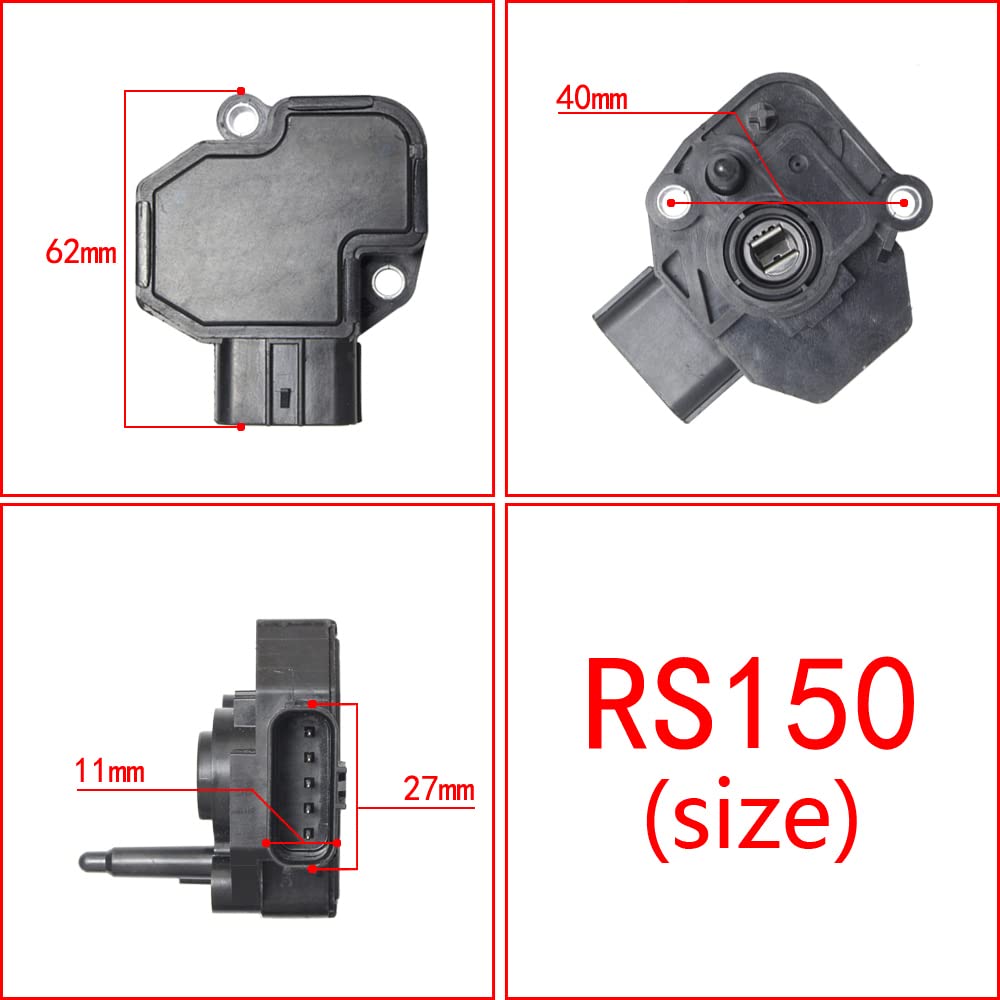 THROTTLE POSITION SENSOR SET HONDA SH125 150 RS150 17-18 CB190 R 16-20 16060-HPH-701 image 1