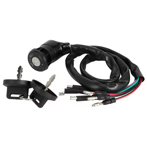 SWITCH IGNITION 1986-1989 HONDA FOURTRAX FOREMAN TRX350 4X4 35010-HA7-670 35010-HA7-671 image 1