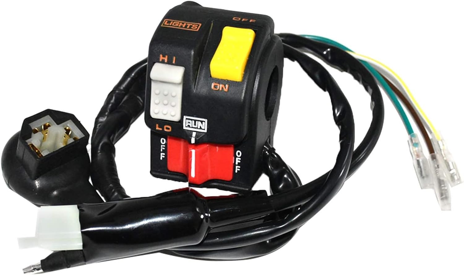 LH LIGHT ON OFF SWITCH REPLACEMENT 1986-1987 HONDA ATC200X ATC 200X 35200-HB5-020 thumbnail 2