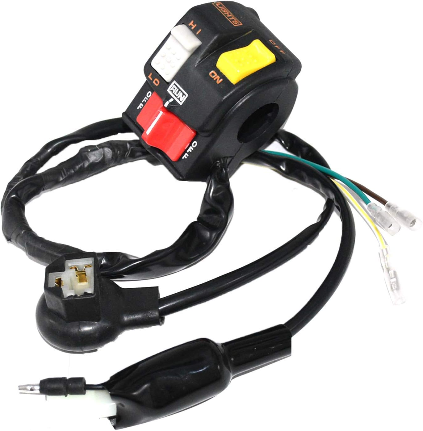 LH LIGHT ON OFF SWITCH REPLACEMENT 1986-1987 HONDA ATC200X ATC 200X 35200-HB5-020 thumbnail 3