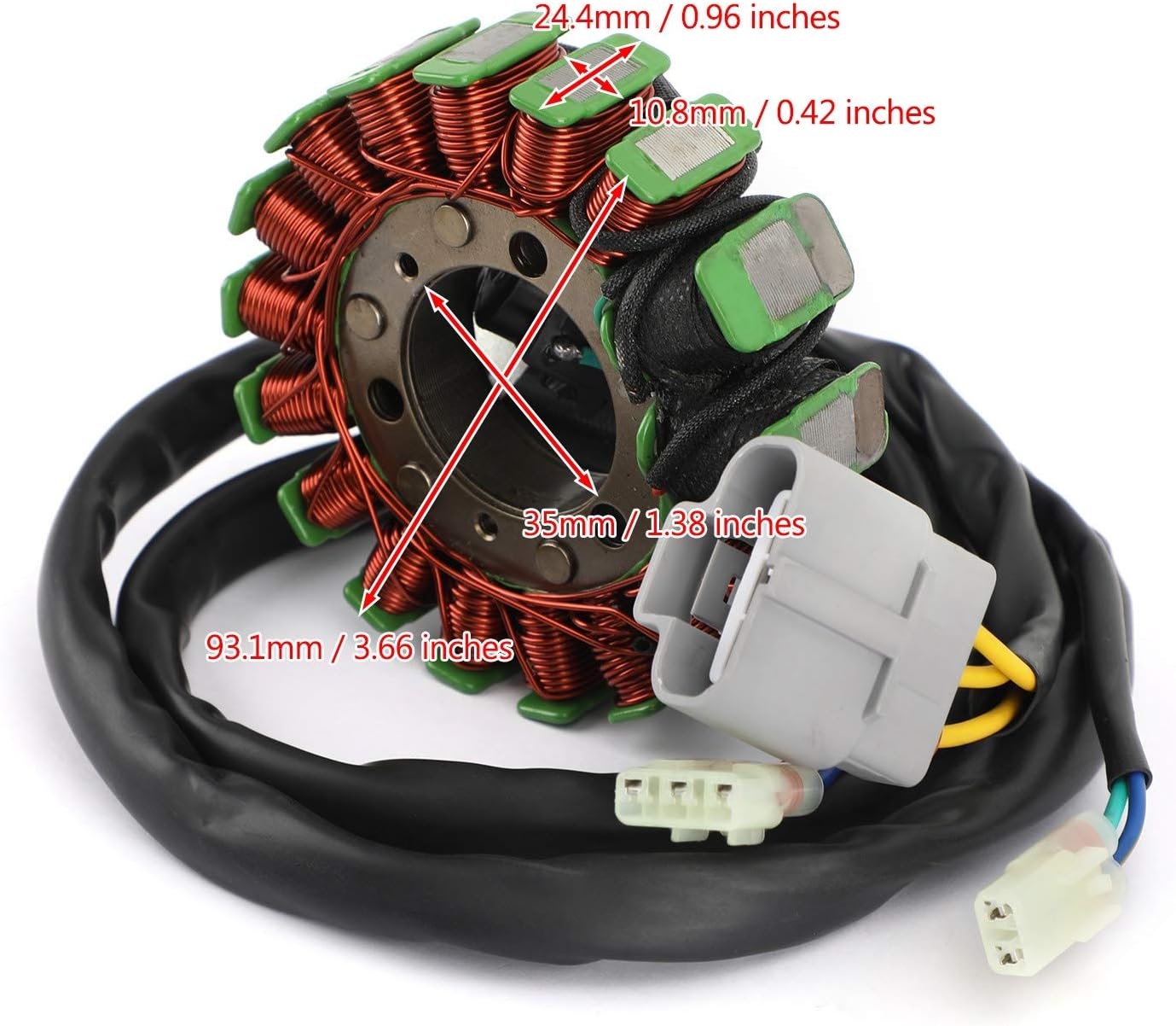 STATOR 2004-2005 HONDA TRX450R X SPORTRAX 31120-HP1-003 thumbnail 3