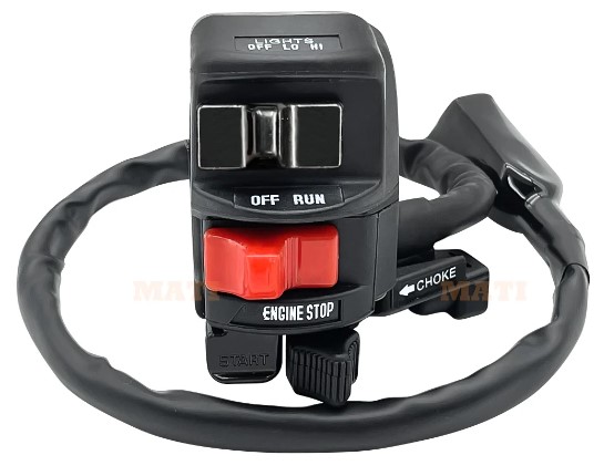 HANDLEBAR SWITCH START KILL STOP KAWASAKI BAYOU LAKOTA PRAIRIE KLF KEF300 KLF KVF400 image 1