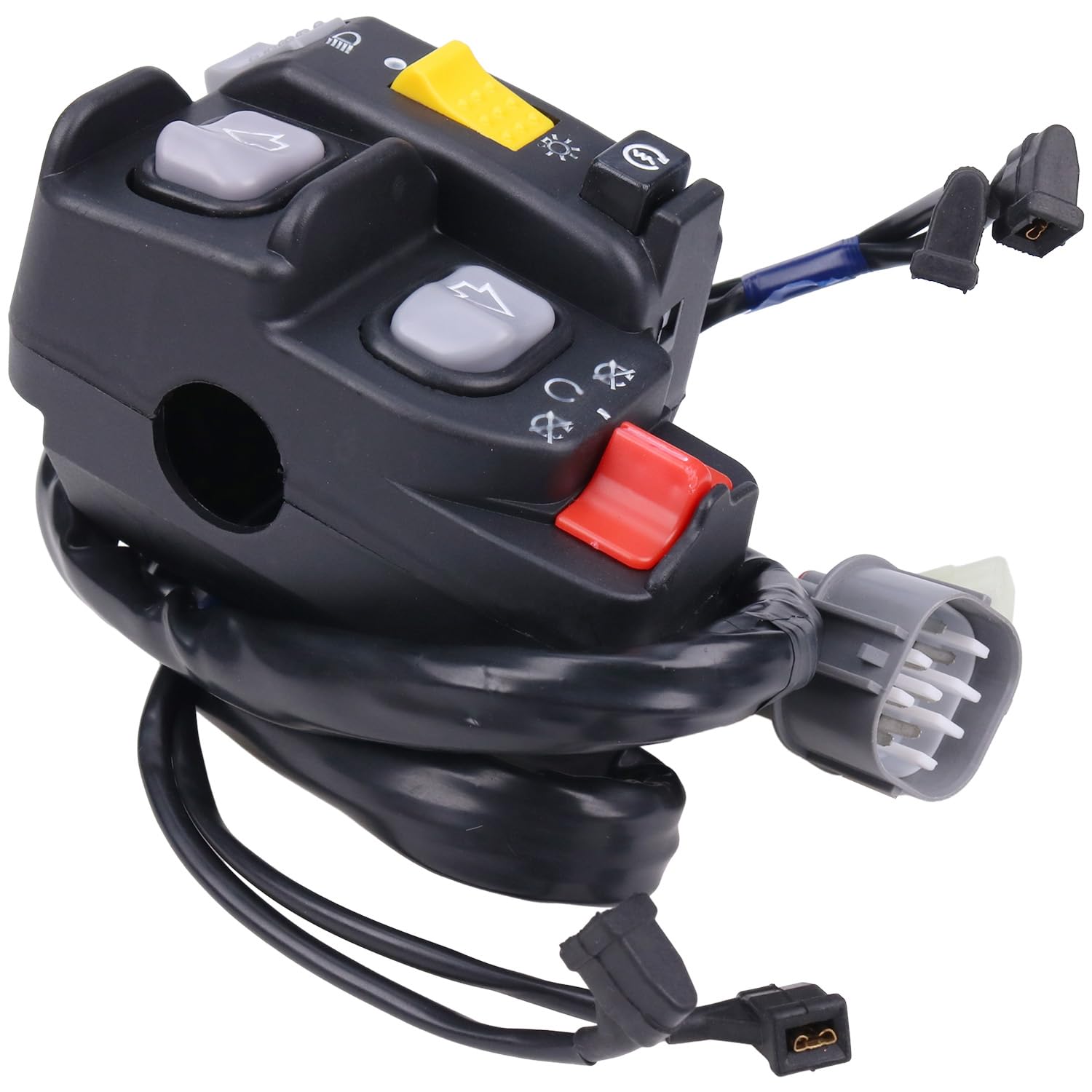 HANDLEBAR CONTROL START STOP HEADLIGHT SWITCH 2008-2019 HONDA RECON TRX250 35140-HM8-B72 thumbnail 2