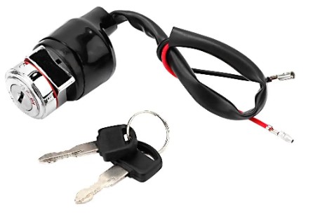 IGNITION SWITCH LOCK WITH 2 KEYS KIT HONDA CB125S SL TL CL 125 S CB XL CL SL100 CL70 35010-111-671 image 1