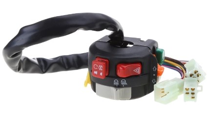 MULTIFUNCTIONAL SWITCHES HORN HEADLIGHT TURN SIGNAL ELECTRIC START BUTTON thumbnail 3