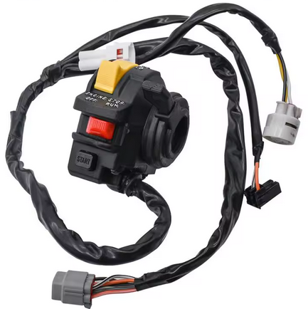 LEFT HANDLEBAR START SWITCH LIGHT ON OFF 2003-04 SUZUKI LTZ400 KAWASAKI KFX400 37400-07G90 thumbnail 3
