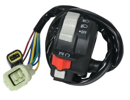 LEFT HANDLEBAR SWITCH 04-05 YAMAHA YFZ 450 5TG-83973-09-00 5TG-83973-00-00 image 1