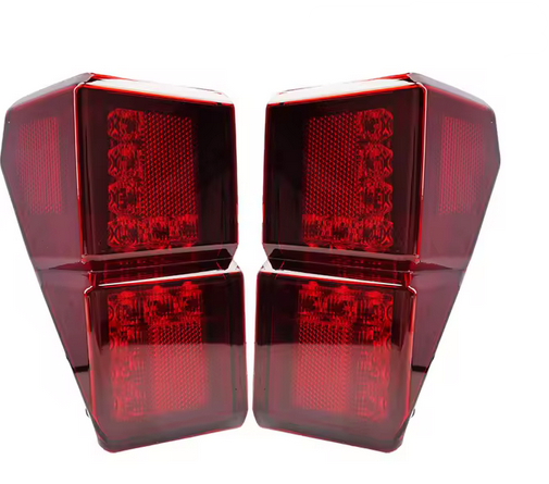 RED LED TAIL LIGHTS REAR BRAKE STOP LIGHTS 2018-2024 POLARIS RANGER 1000 2413766 image 1