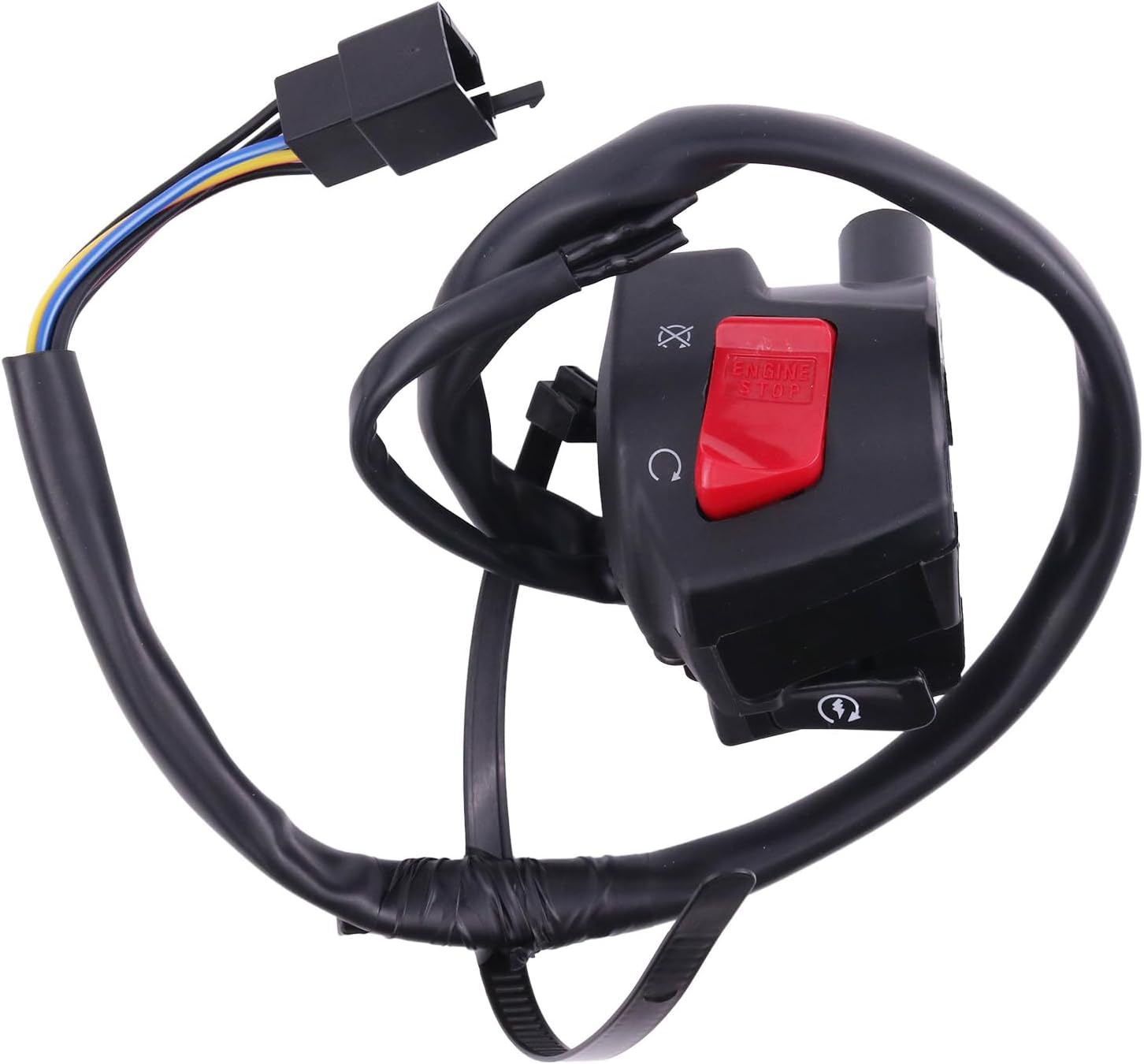 SWITCH RIGHT START STOP 2001-2003 HONDA CBR 600 F4I 35013-MBW-A12 35013-MBW-A11 image 1