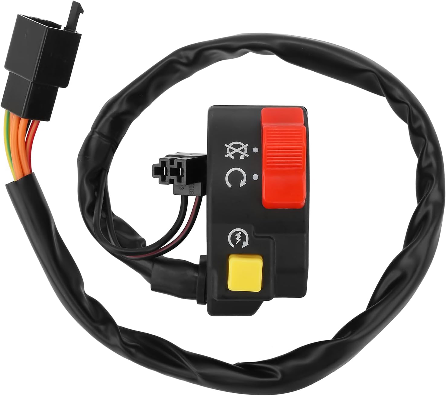 RIGHT HANDLEBAR SWITCH START KILL BUTTON 2000-2009 SUZUKI DR-Z400S 37200-13E30 37200-13E31 thumbnail 2