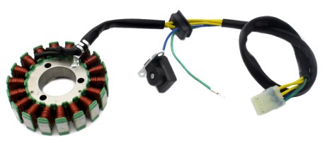 STATOR COIL POLARIS PHOENIX 200 200 QUADRICYCLE MD SAWTOOTH 200 0452449 0454228 0454947 image 1