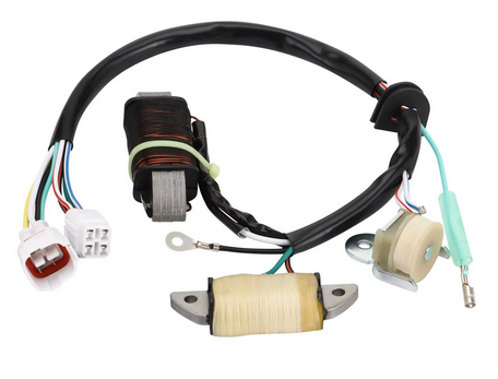 STATOR 1995-2008 YAMAHA YFM RAPTOR 50 80 GRIZZLY BADGER 80 4EM-85560-10 4EM-85560-12 image 1