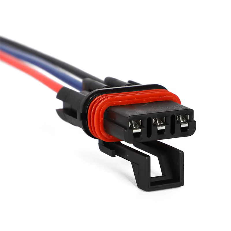 POLARIS PULSE POWER BUS BAR 12V PIG TAIL 13AMP 12AWG UNIVERSAL CONNECTOR image 1