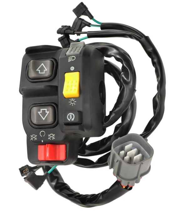 SWITCH STARTER KILL LEFT HANDLEBAR 2009-2013 HONDA TRX420 RANCHER 35140-HP5-A51 35140-HP5-A52 image 1