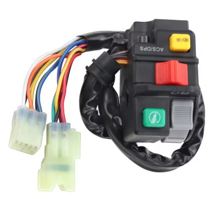 LEFT HANDLEBAR START SWITCH CAN-AM OUTLANDER MAX 650 850 1000R 710004618 image 1