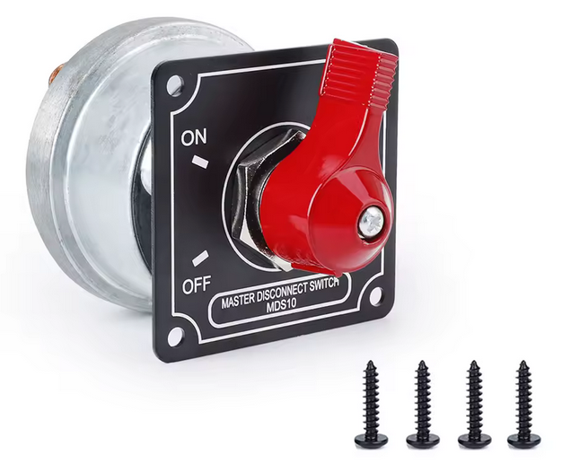 4 POLE BATTERY ISOLATOR SWITCH 12V 250AMP MOTORSPORT KILL SWITCH thumbnail 2