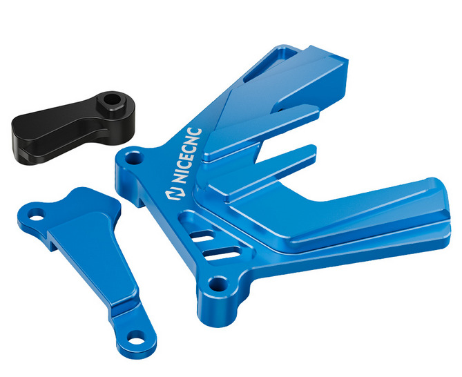 Front Sprocket Guard Blue Yamaha YZ250 2000-2023 YZ250X 5HC-17466-00-00 thumbnail 3