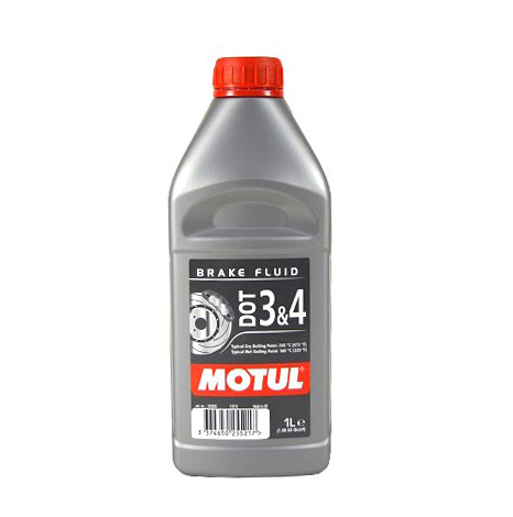 DOT 3 & 4 1 Litre, MOTUL 450378, BOX=12, Specialities, 100% SYNTHETIC image 1