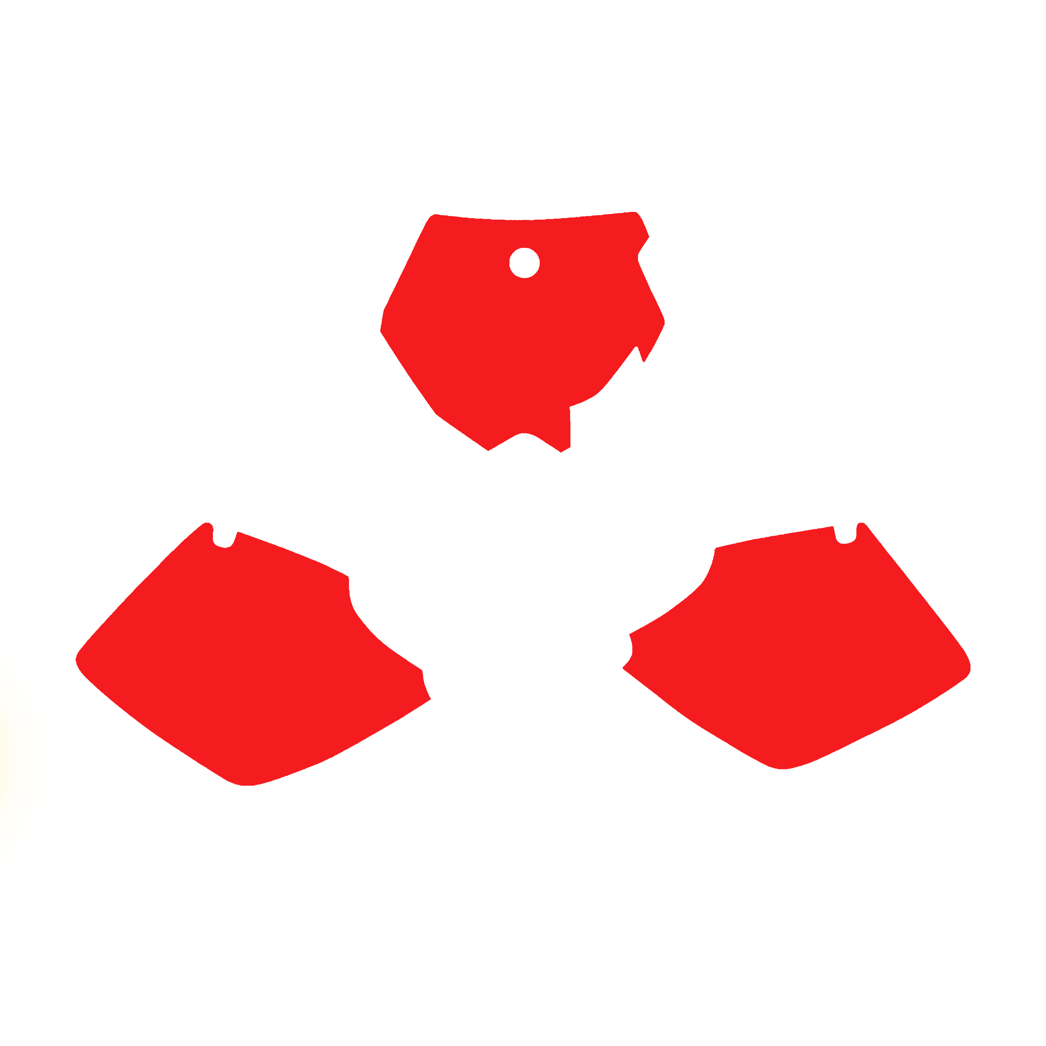 2003 KTM SX 125-525 RED BACKGROUNDS, BLACKBIRD 3508/60 image 1