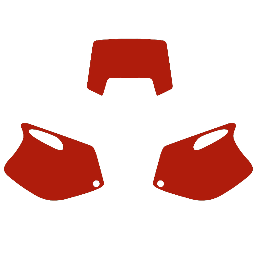 93-97 KTM EXC 2 STROKE RED PRECUT BACKGROUNDS, BLACKBIRD 3500/60 image 1
