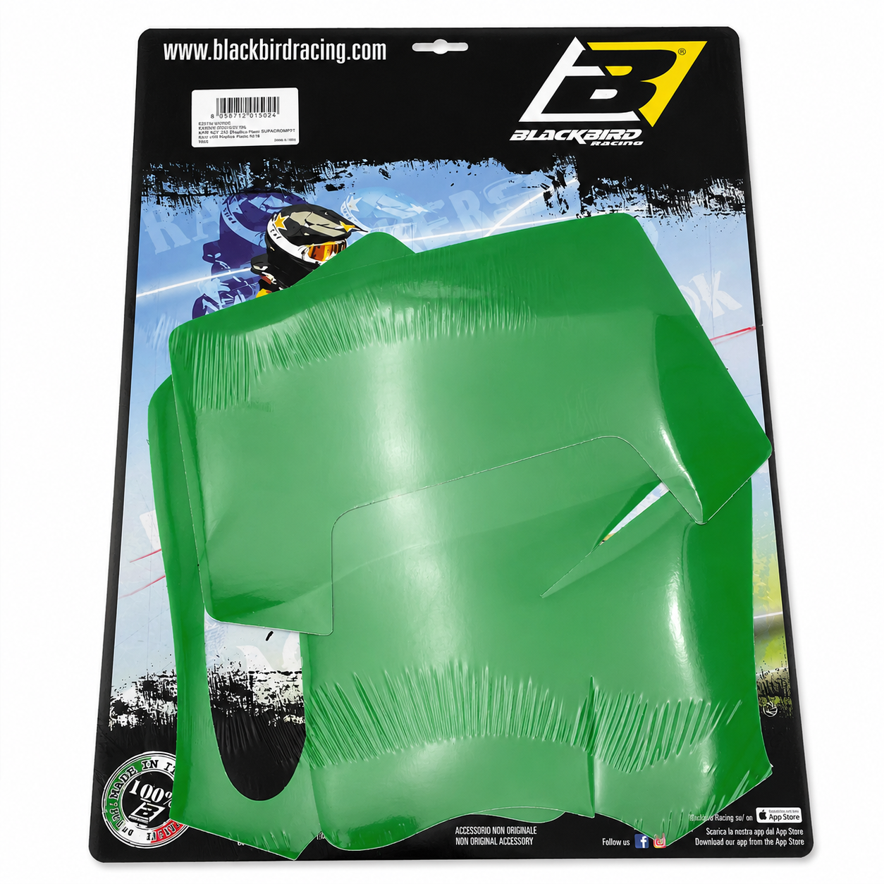 93-99 4 STROKE KTM EXC GREEN PRE CUT BACKGROUNDS, BLACKBIRD 3503/30 thumbnail 2