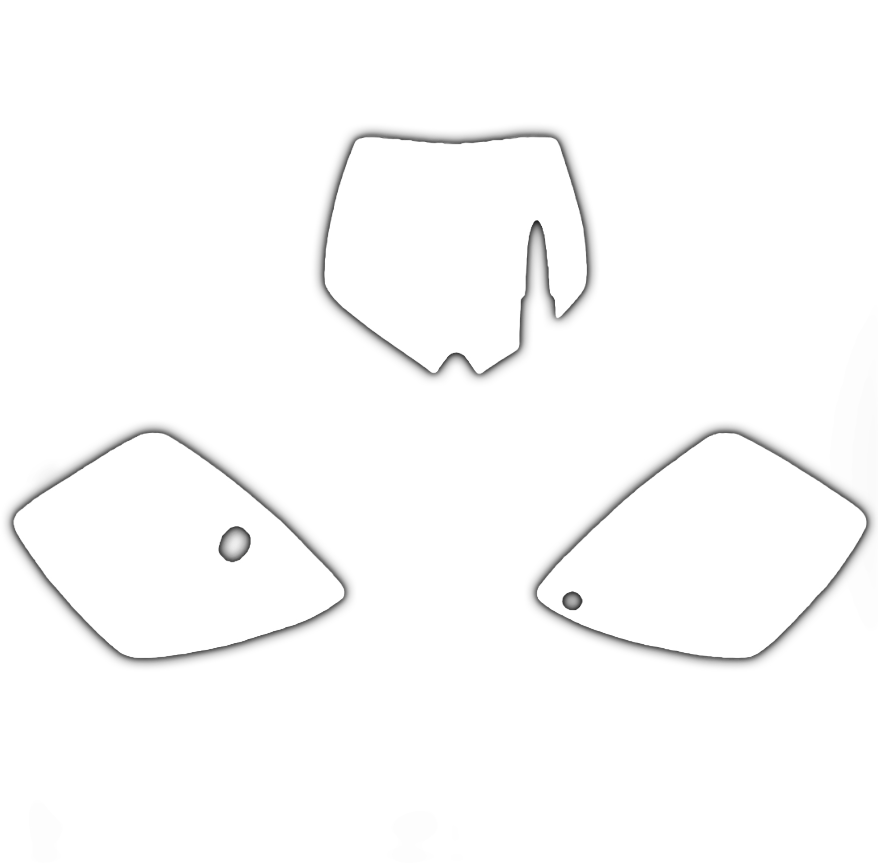 KTM SX 65 02-08 WHITE BACKGROUNDS, BLACKBIRD 3511/10 image 1