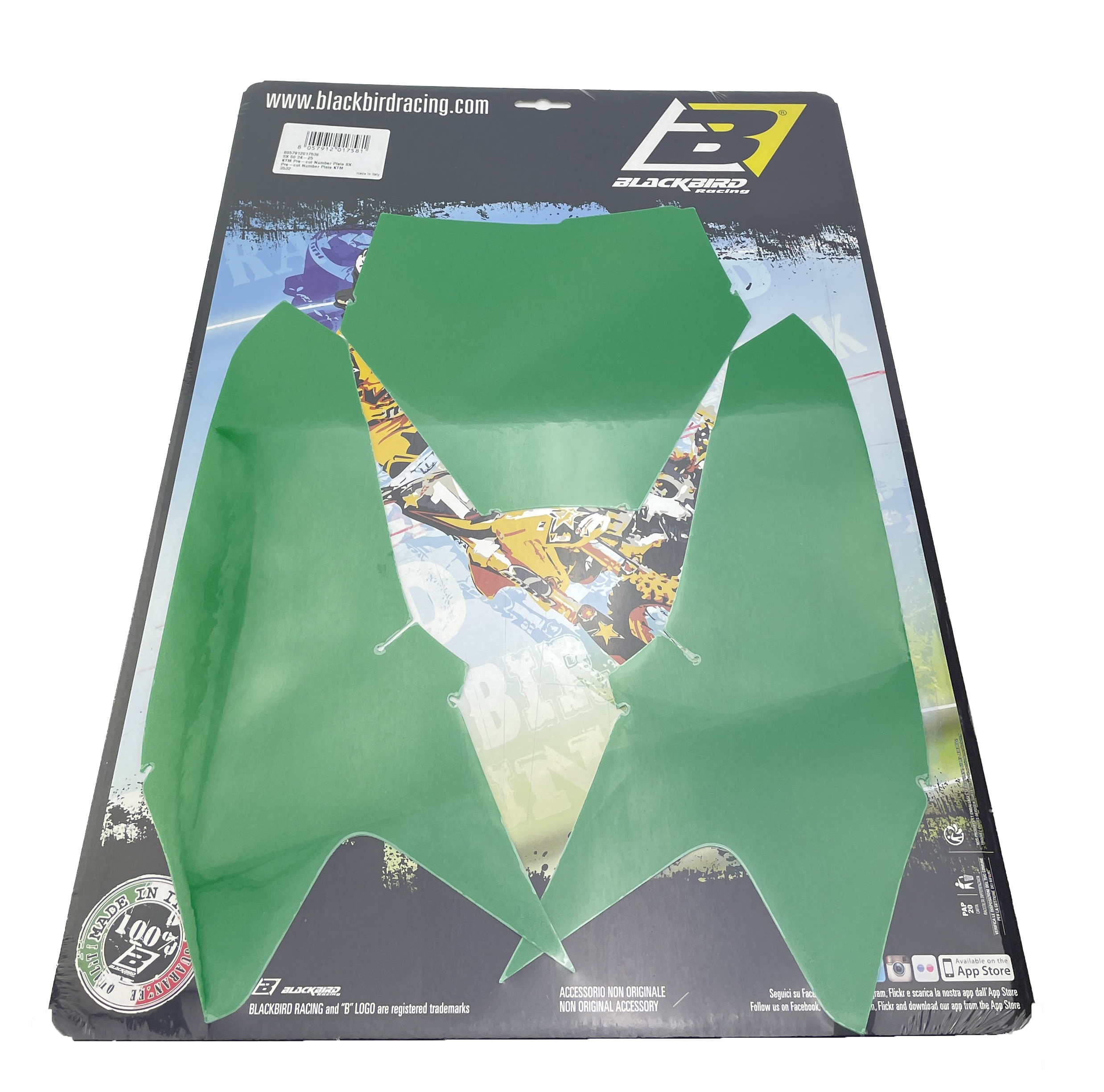 KTM SX 50 24-25 GREEN BACKGROUNDS, BLACKBIRD 3532/30 thumbnail 2