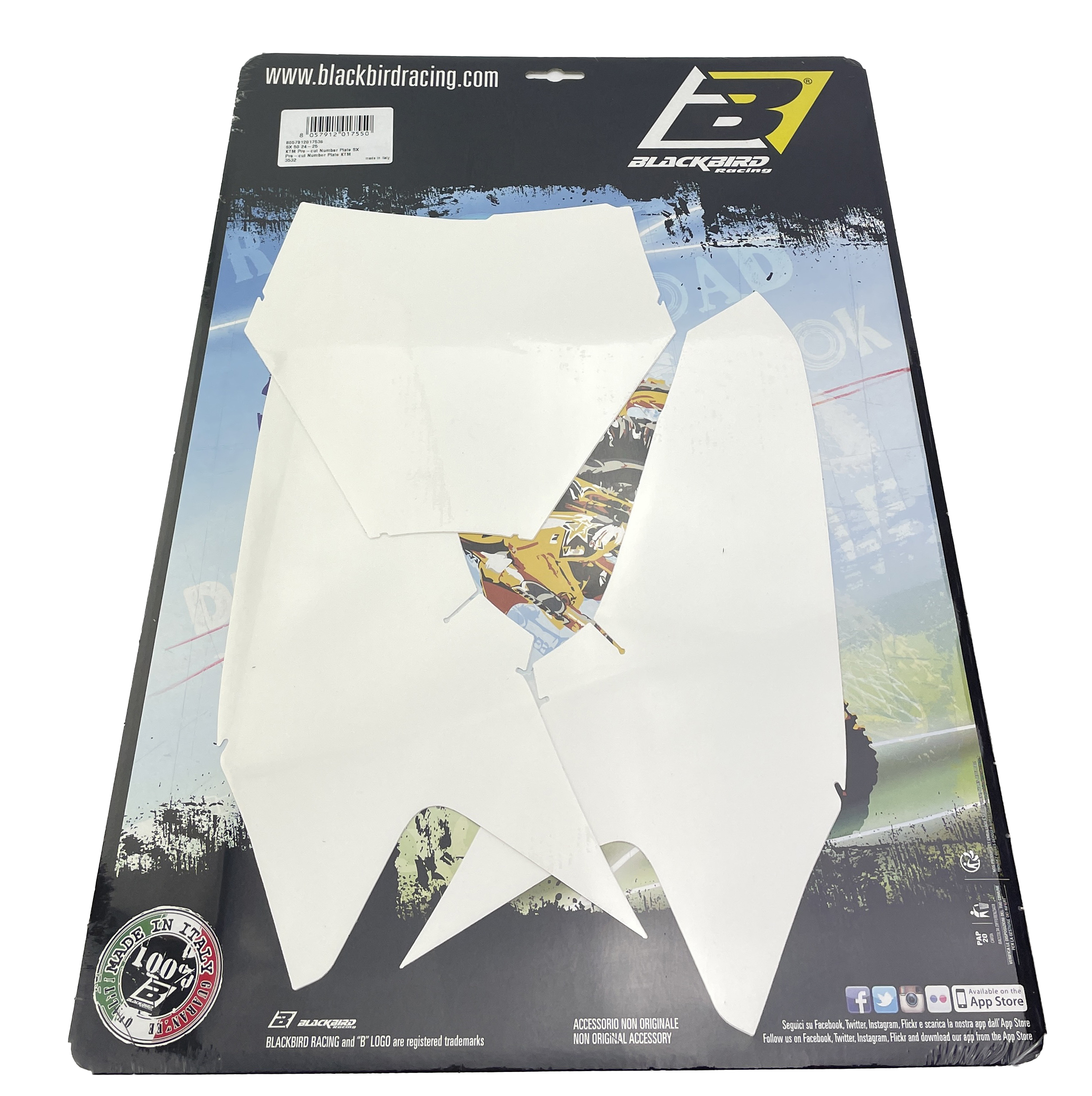 KTM SX 50 24-25 WHITE BACKGROUNDS, BLACKBIRD 3532/10 thumbnail 2