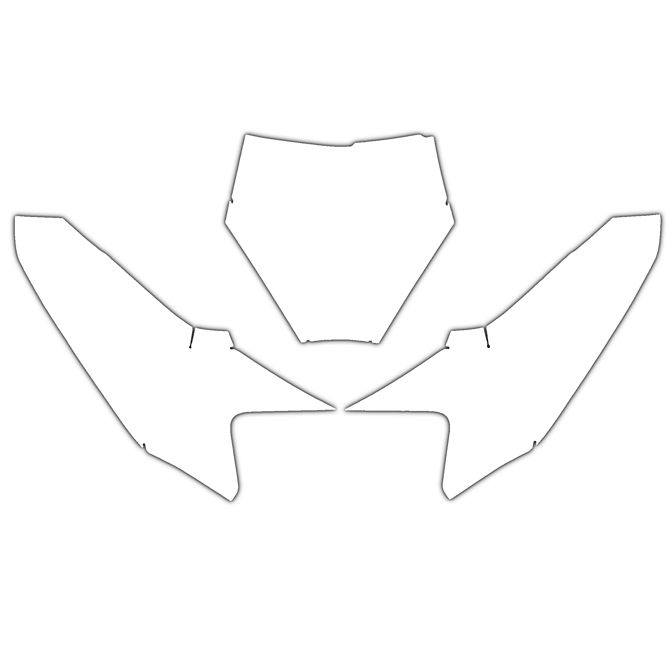 KTM SX 50 24-25 WHITE BACKGROUNDS, BLACKBIRD 3532/10 image 1